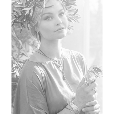 Örhängen Skopelos Olive - Silver