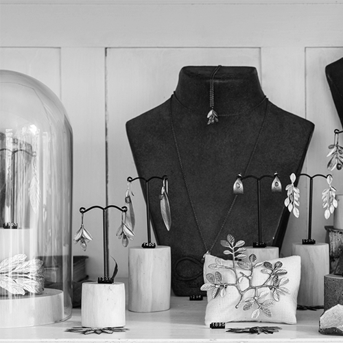 Örhängen Olive Branch - Silver