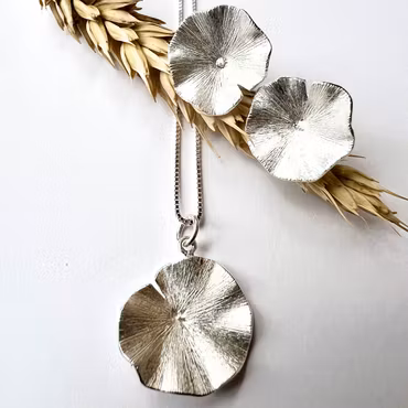 Örhängen Frö - Silver