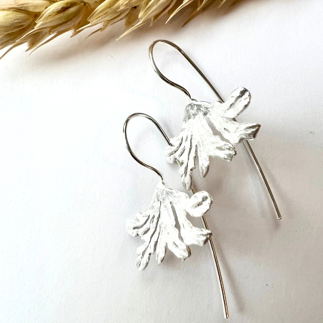 Earrings Frillice - Silver