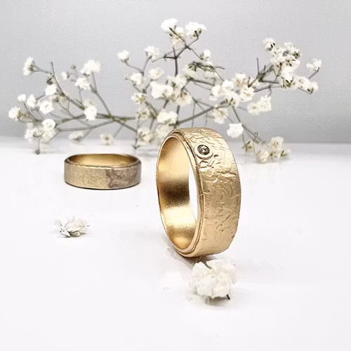 Misty Forest "Azure" Ring