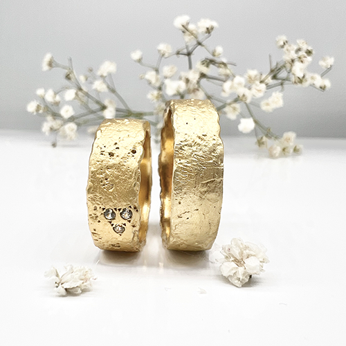 Misty Forest "Raw" Mens Ring