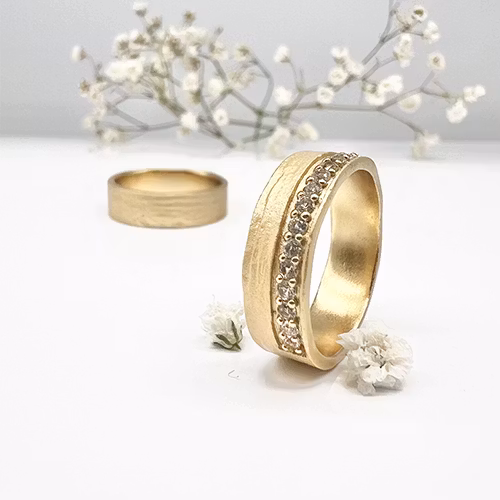 Misty Forest "Crown" Ring