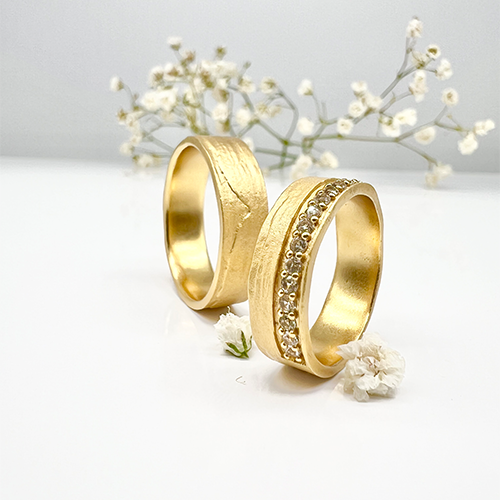 Misty Forest "Organic" Mens Ring