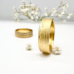Misty Forest "Organic" Mens Ring