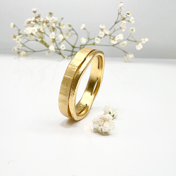 Misty Forest "River" Mens Ring