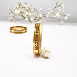 Misty Forest "Lake" Ring - 18K Gulguld