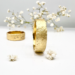 Misty Forest "Raw" Mens Ring