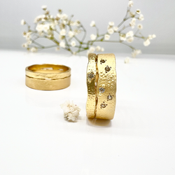 Misty Forest "Universe" Ring - 18K Gulguld