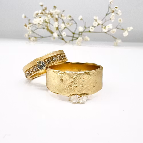 Misty Forest "Soil" Mens Ring