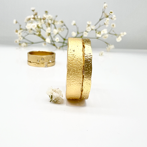 Misty Forest "Earth" Mens Ring