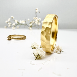 Misty Forest "Hill" Mens Ring
