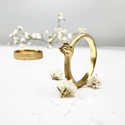 Misty Forest "Twig" Ring
