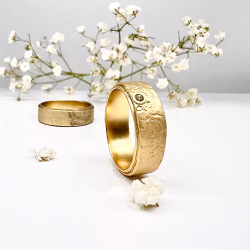 Misty Forest "Azure" Ring