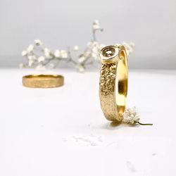Misty Forest "Éclat" Ring - 18K Gulguld