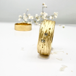Misty Forest "Two Stars" Ring