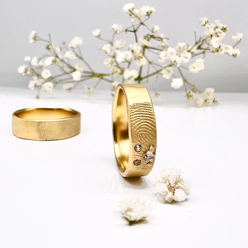 Misty Forest "Print" Ring