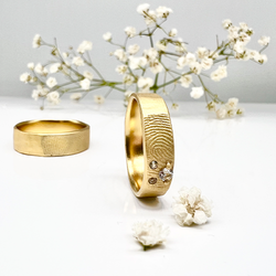 Misty Forest "Print" Ring
