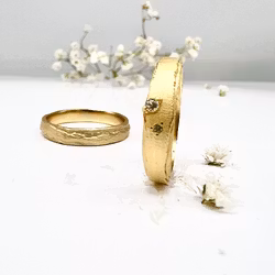 Misty Forest "Ammil" Ring - 18K Gulguld