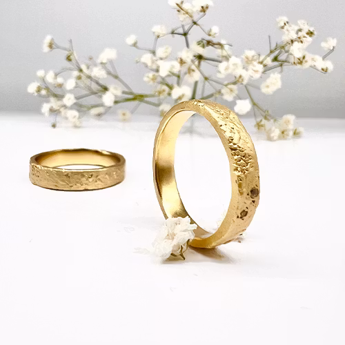 Misty Forest "Twinkle" Ring - 18K Gulguld