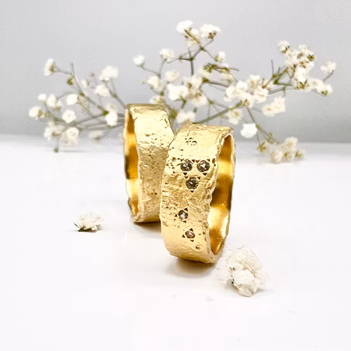 Misty Forest "Starshine" Ring - 18K Gulguld