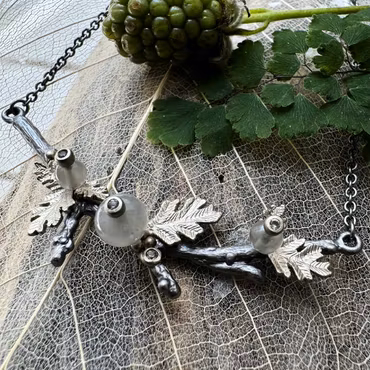 Necklace Meadow Breeze - Bronze/Gold