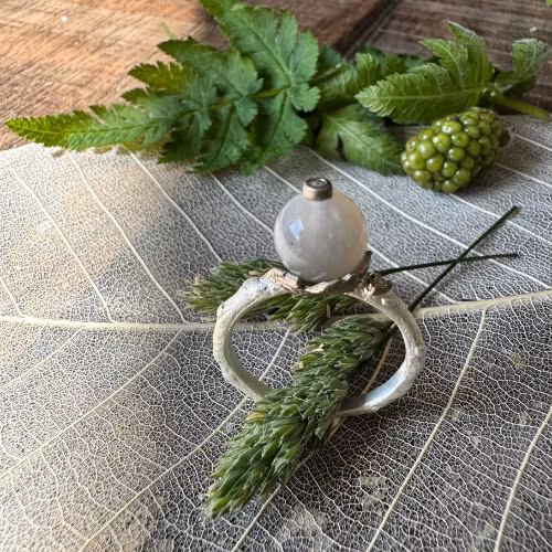 Ring Rowan Berry - Silver