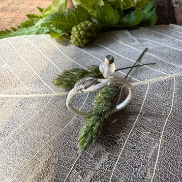 Ring Shady Moss - Silver