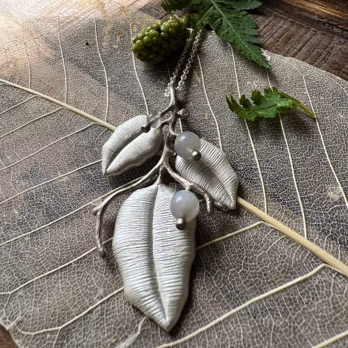 Necklace Willow Whisper - Silver
