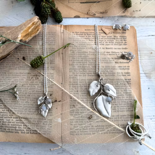 Necklace Willow Whisper - Silver