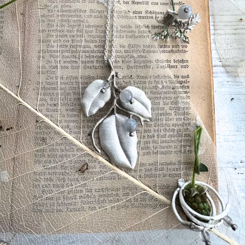 Necklace Willow Whisper - Silver