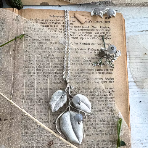 Örhängen Elderberry Treasure - Silver