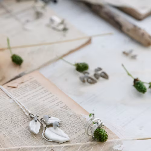 Necklace Willow Whisper - Silver