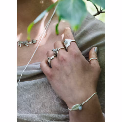 Ring Whispering Forest - Silver