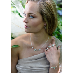 Halsband Meadow Breeze - Silver