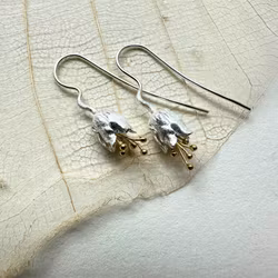 Earrings Lily of The Valley - Silver