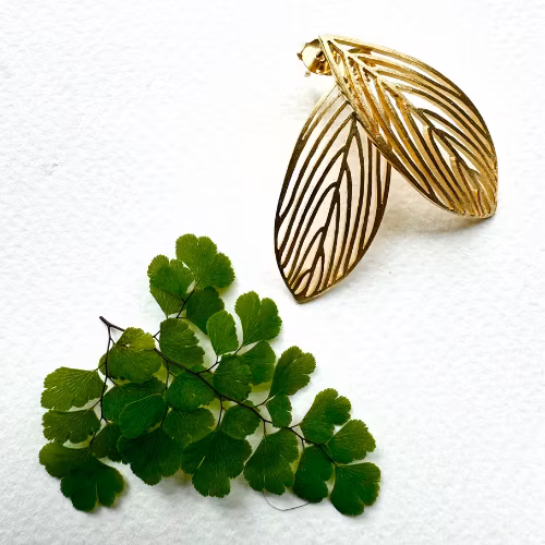 Örhängen Blade - Guld