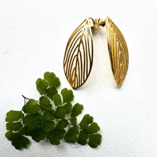 Örhängen Blade - Guld