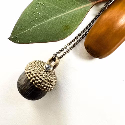 Halsband Darjeeling - Guld/Brons