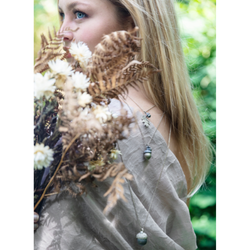 Halsband Simple Seed of Oak - Guld/Brons