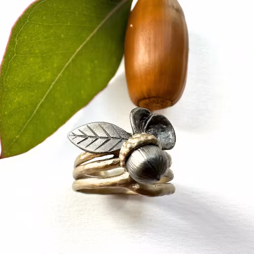 Ring Queen of Forest Oak - Guld/Brons