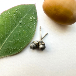 Örhängen Acorn - Guld/Brons