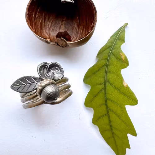 Ring Queen of Forest Oak - Guld/Brons