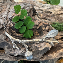 Halsband Branch of Oak - Guld/Brons