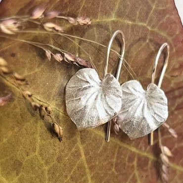 Örhängen Heart - Silver