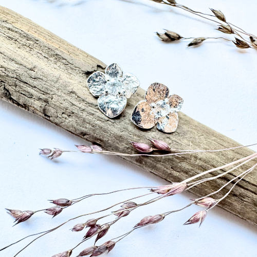 Örhängen Viol Bloom - Silver