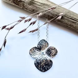 Necklace Bouquet - Silver
