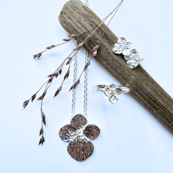 Halsband Bouquet - Silver