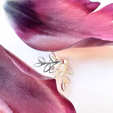 Örhängen Tree Branch - Silver