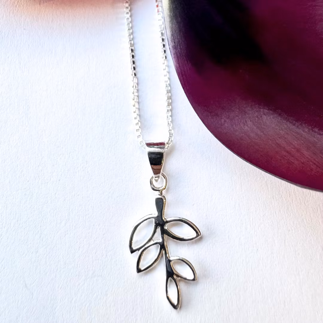 Necklace Tree Branch - Silver